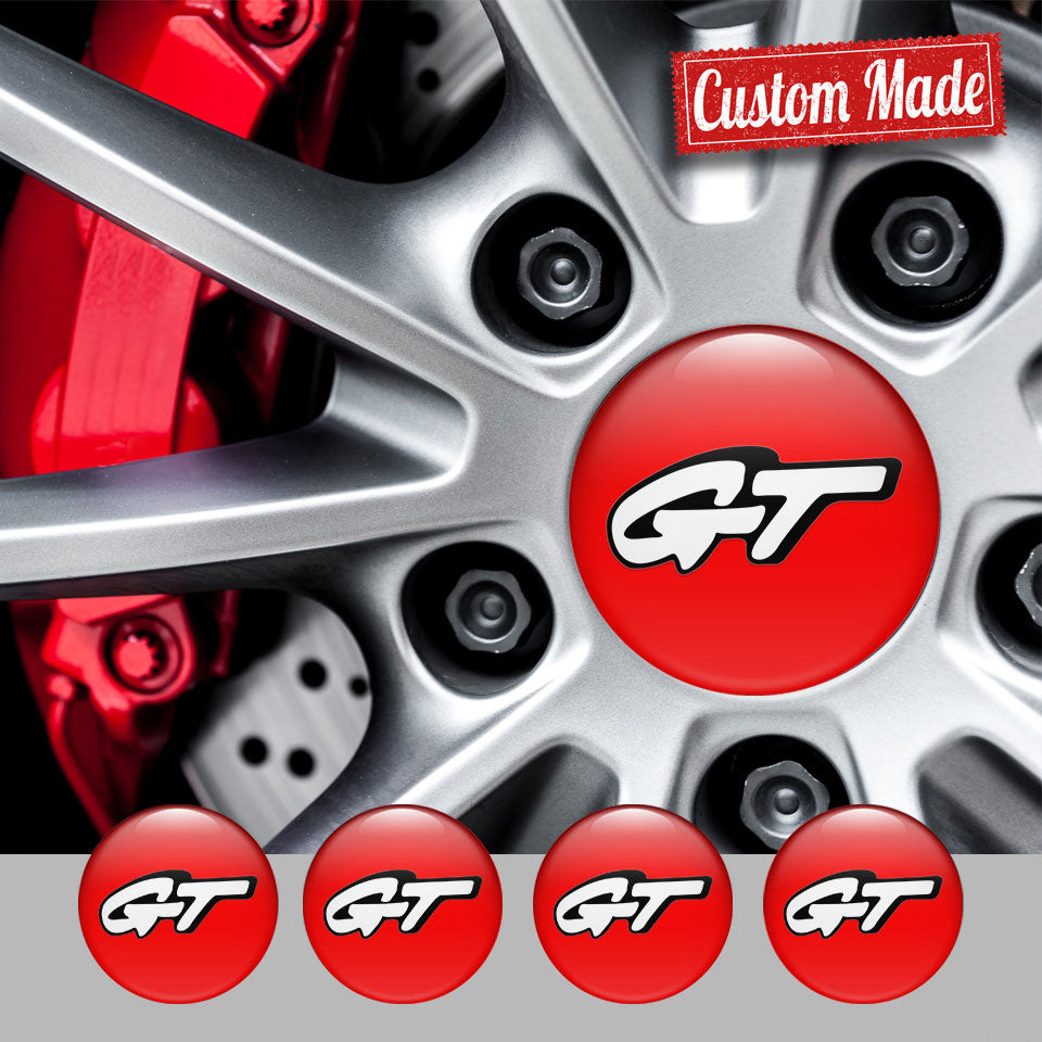GT Emblems for Wheel Center Caps