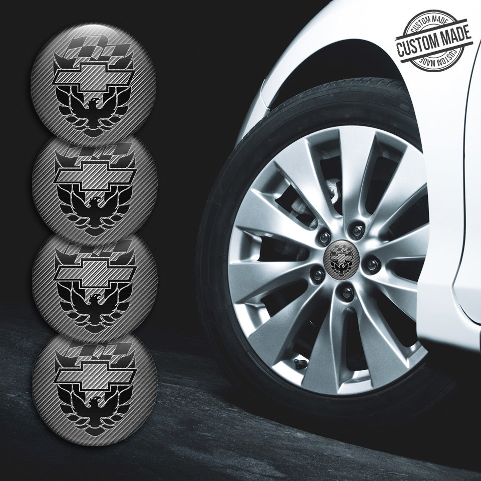 PONTIAC Domed Emblems for Center Caps - Doboxo