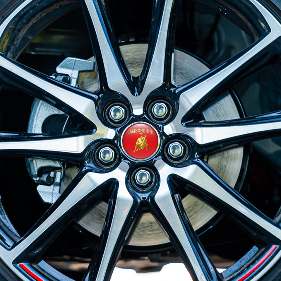 LAMBORGHINI Emblems for Wheel Center Caps