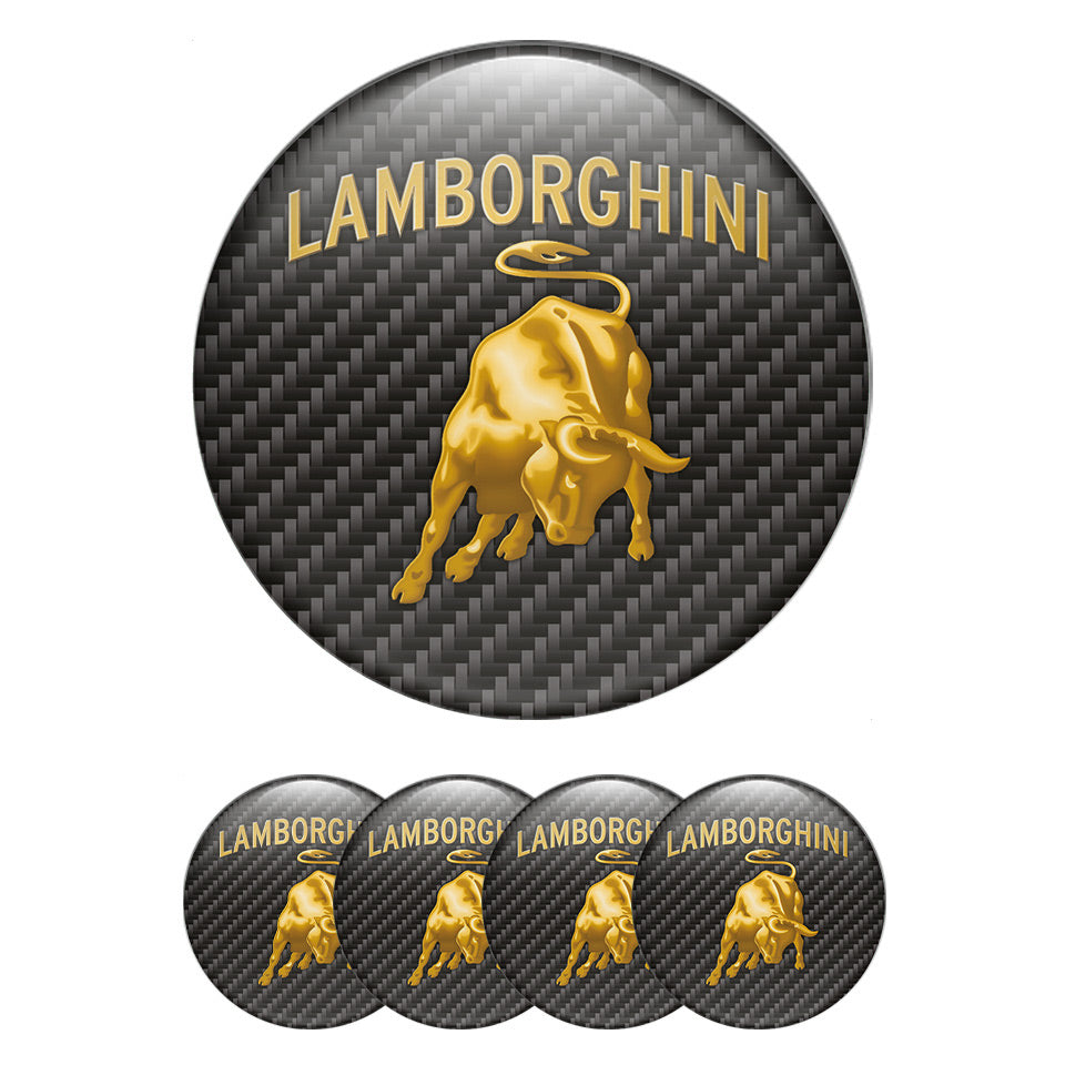 LAMBORGHINI Emblems for Wheel Center Caps