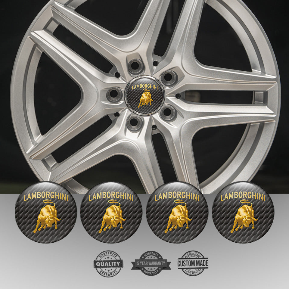 LAMBORGHINI Emblems for Wheel Center Caps