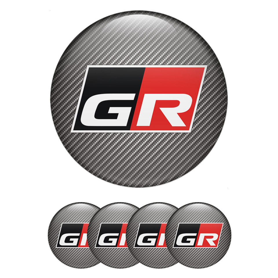 TOYOTA GR Emblems for Wheel Center Caps