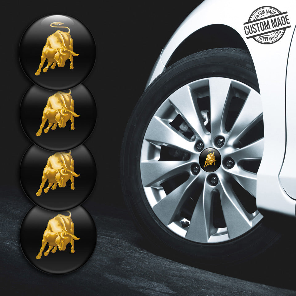 LAMBORGHINI Silicone Stickers for Wheel Center Caps