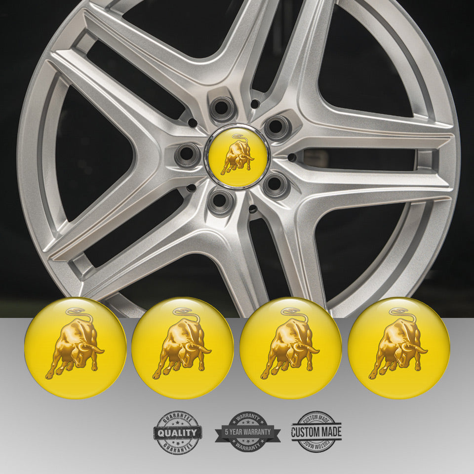 LAMBORGHINI Silicone Stickers for Wheel Center Caps