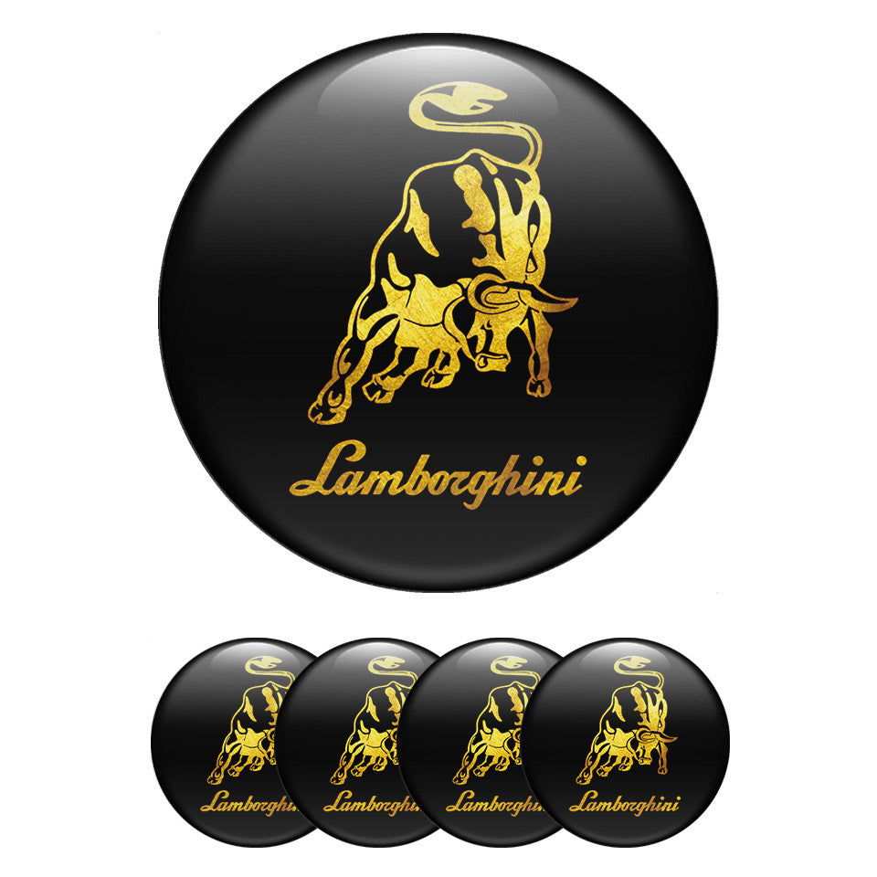 LAMBORGHINI Domed Emblems for Center Caps