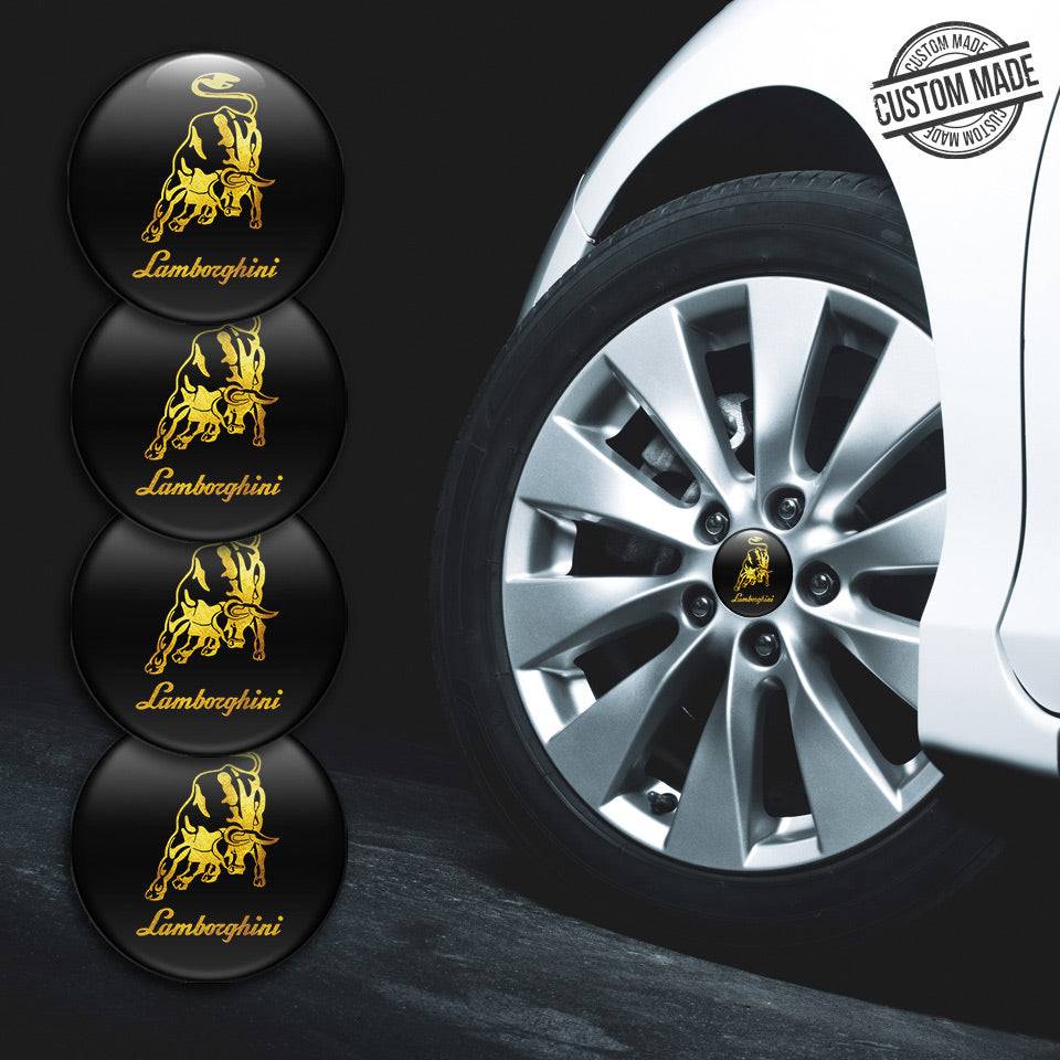 LAMBORGHINI Domed Emblems for Center Caps