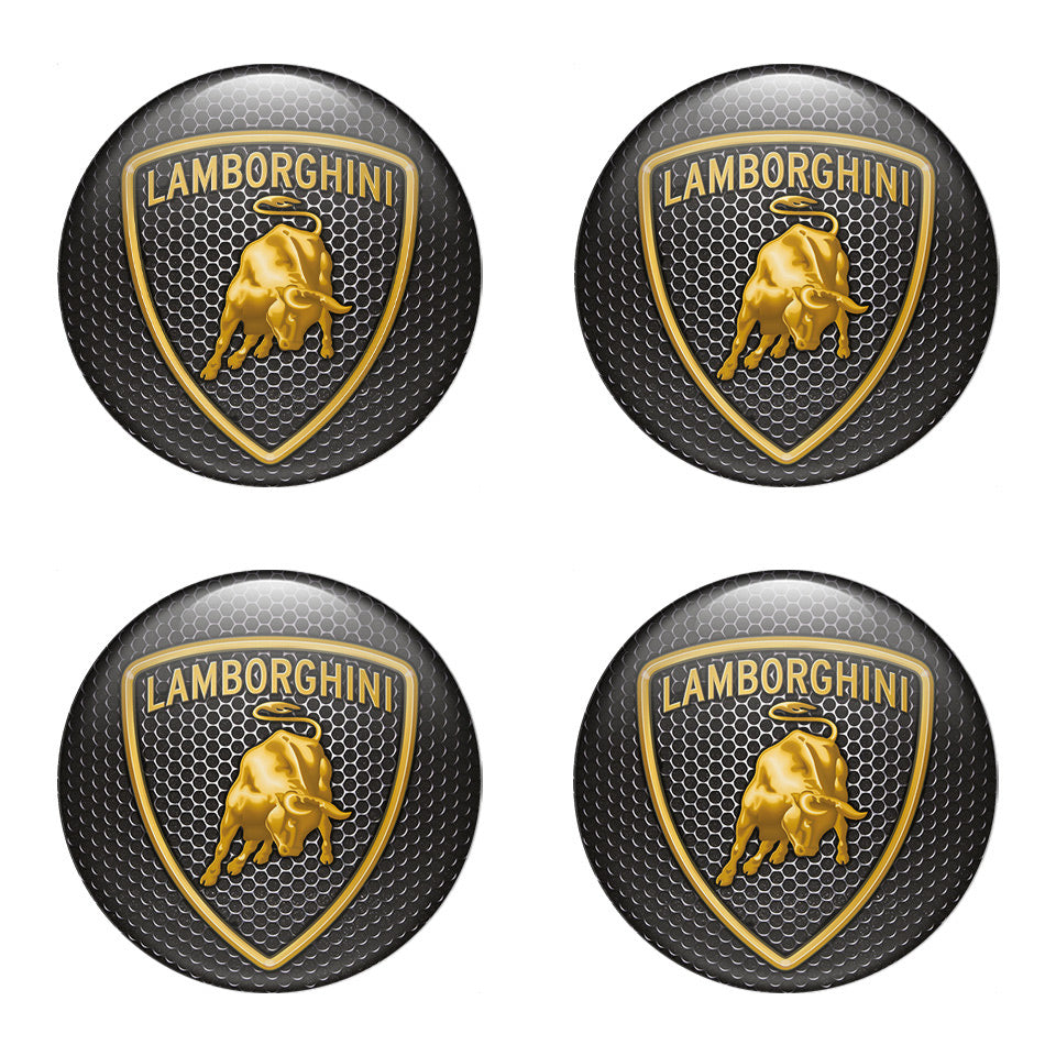 LAMBORGHINI Emblems for Wheel Center Caps