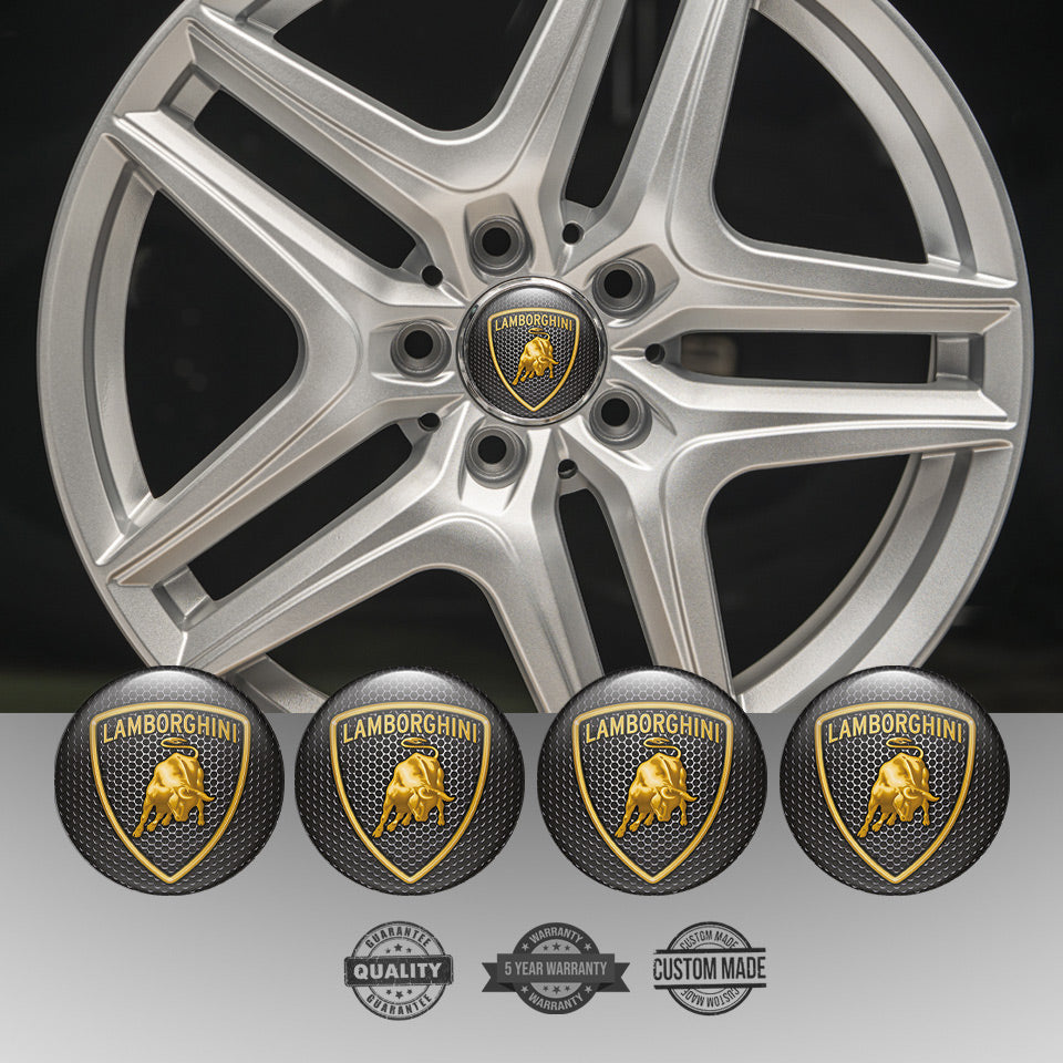 LAMBORGHINI Emblems for Wheel Center Caps
