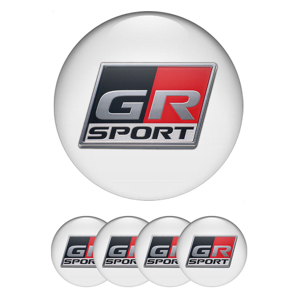 TOYOTA GR Silicone Stickers for Wheel Center Caps