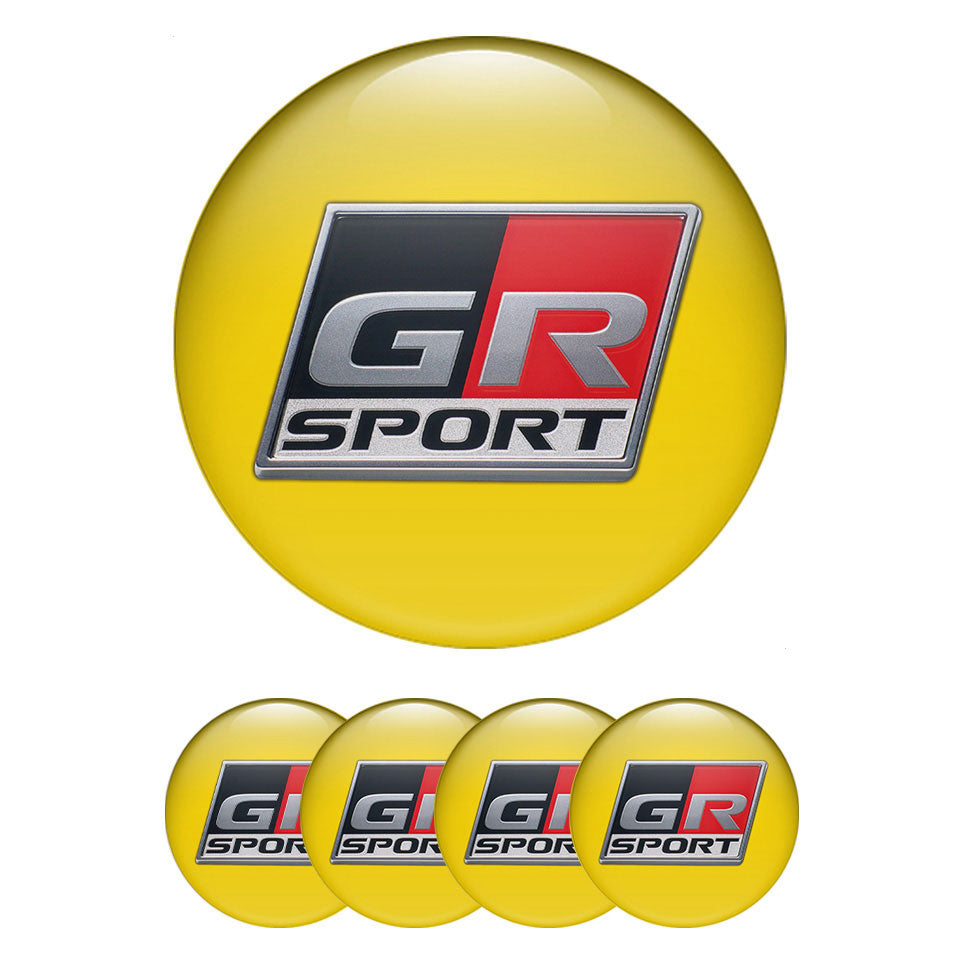 TOYOTA GR Emblems for Wheel Center Caps