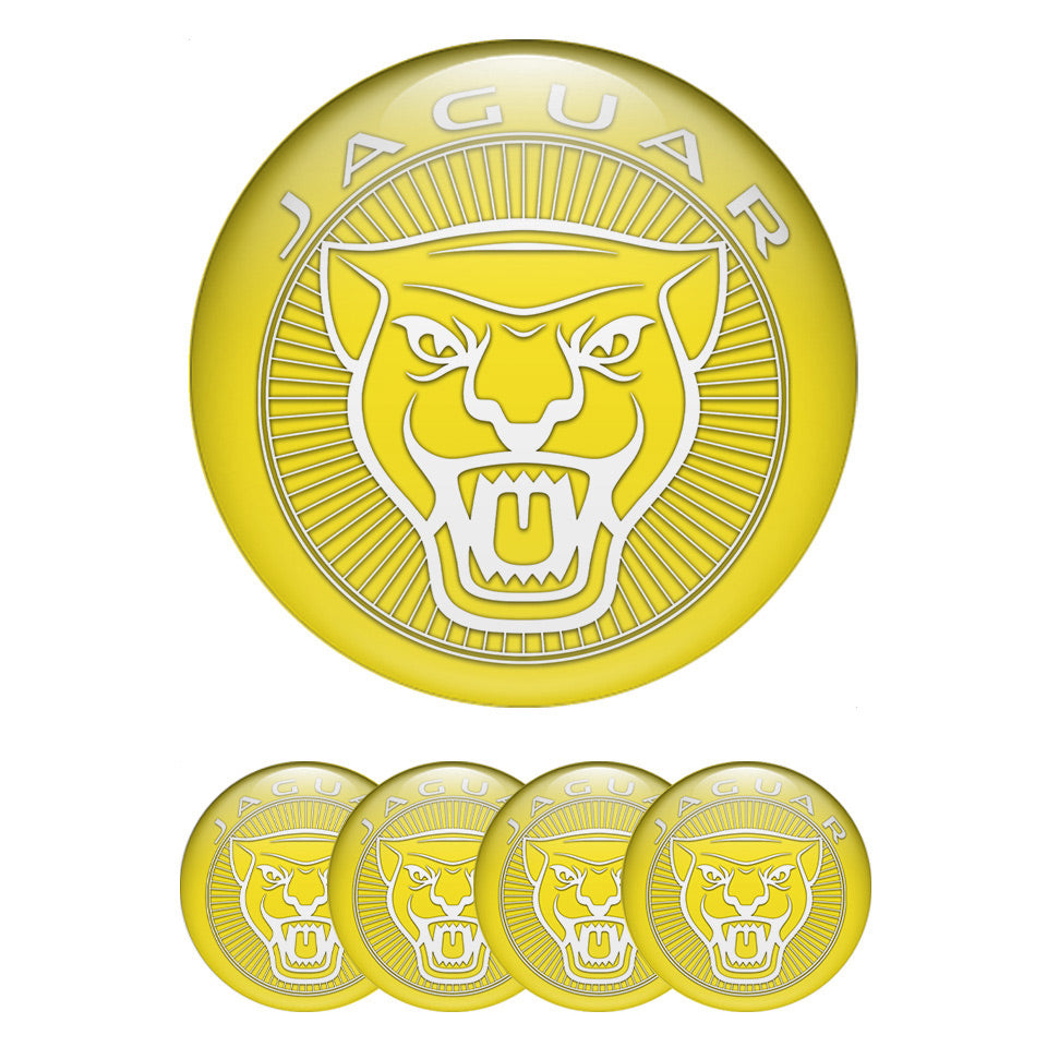 JAGUAR Domed Emblems for Center Caps