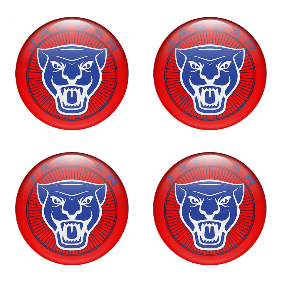 JAGUAR Domed Emblems for Center Caps