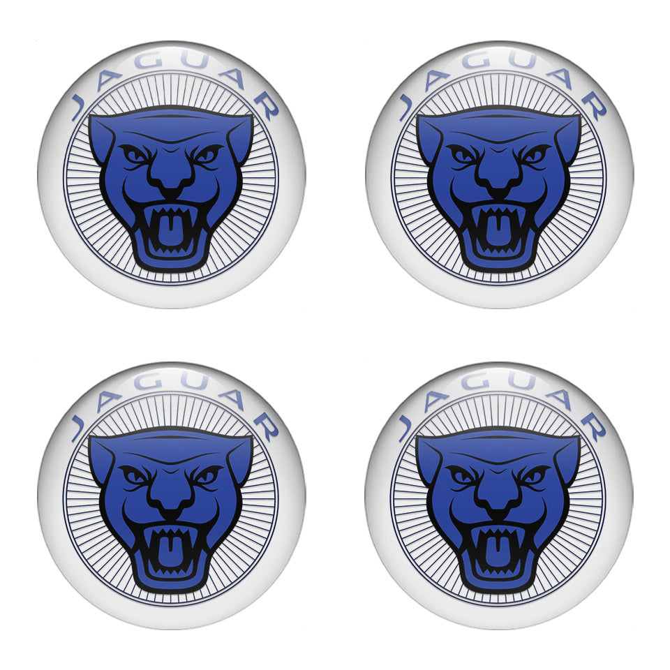 JAGUAR Domed Emblems for Center Caps