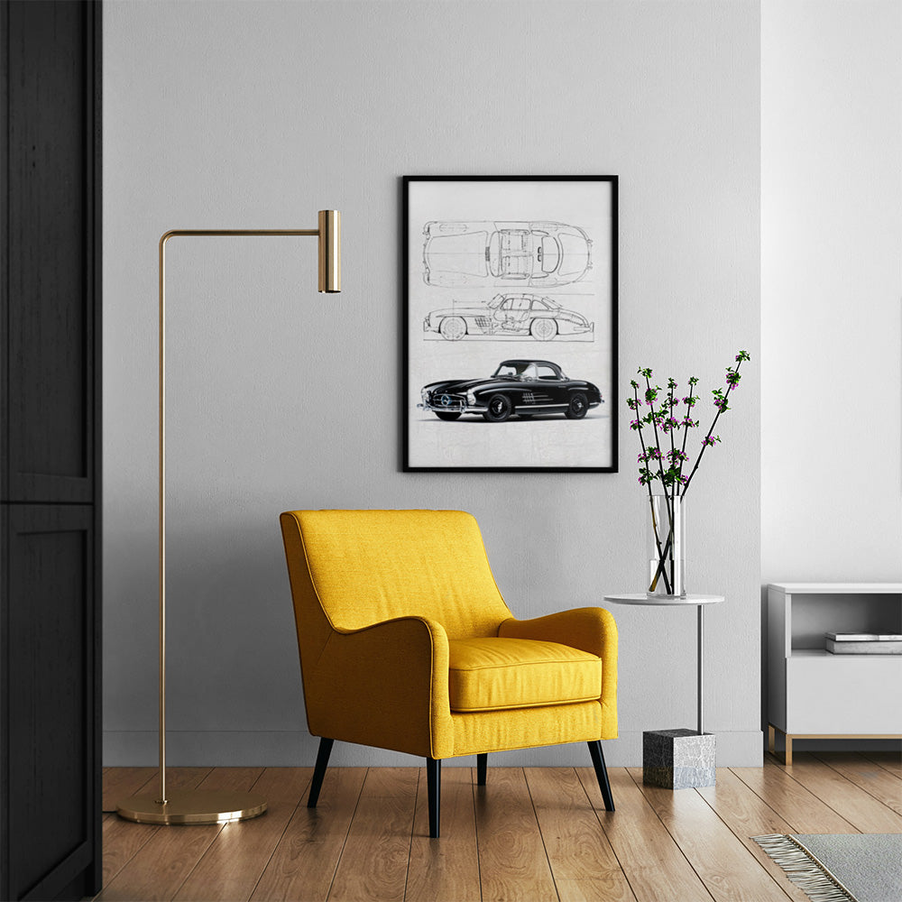 Mercedes-Benz 300 SL poster