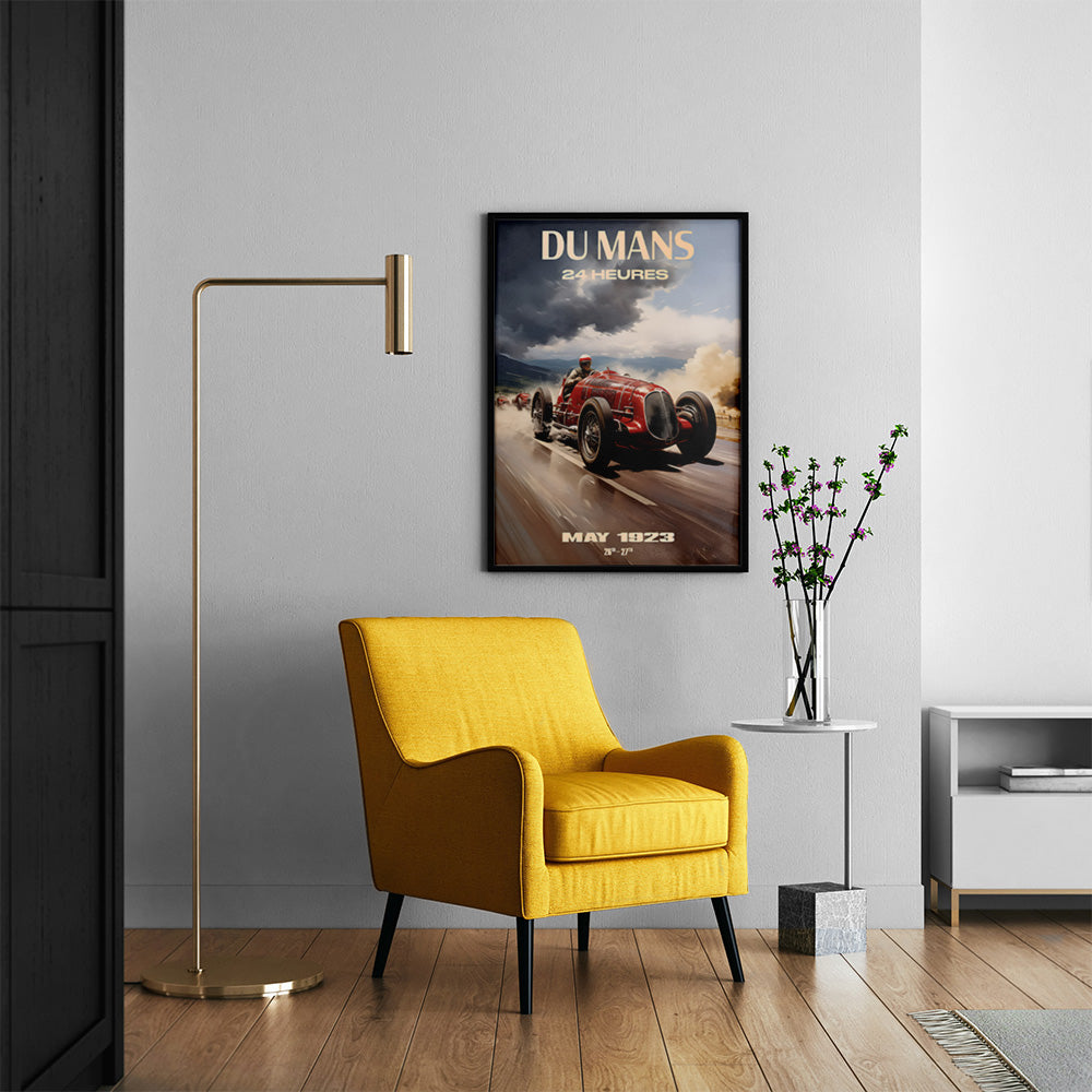 Du Mans 24 Heures Poster