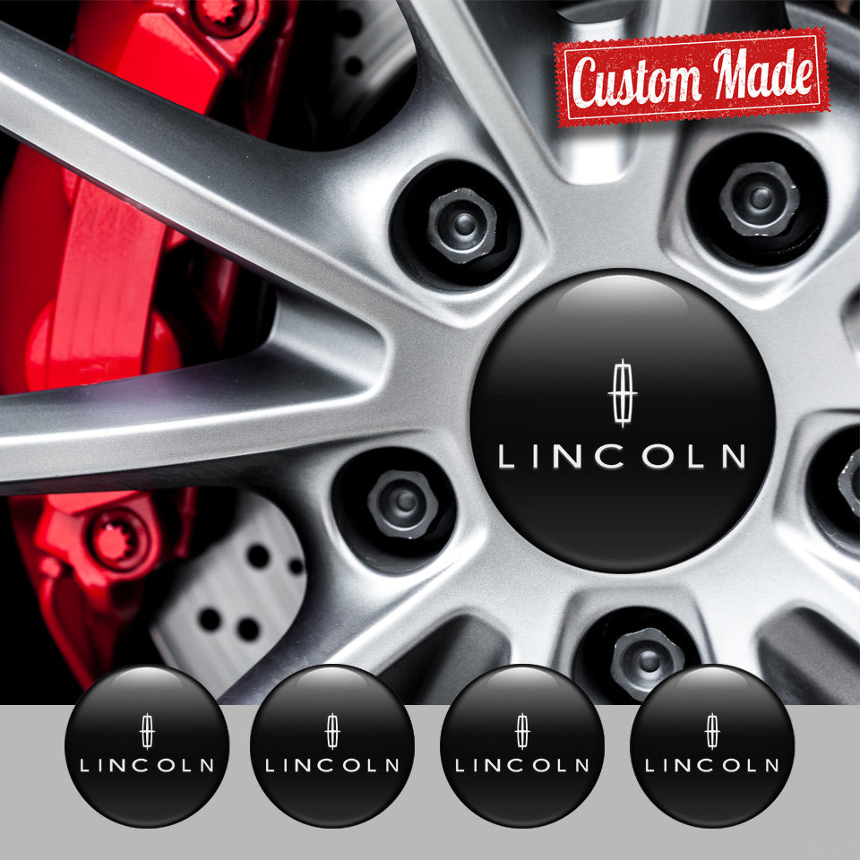 LINCOLN Domed Emblems for Center Caps
