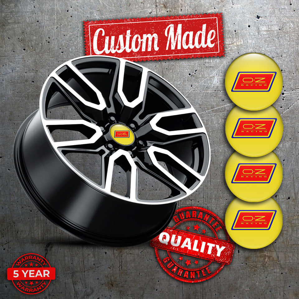 OZ Silicone Stickers for Wheel Center Caps