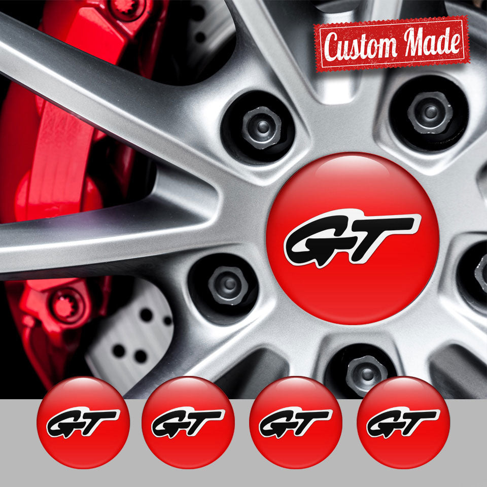 GT Domed Emblems for Center Caps