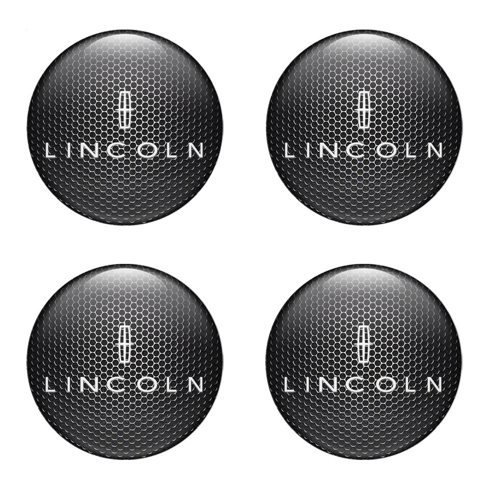 LINCOLN Domed Emblems for Center Caps