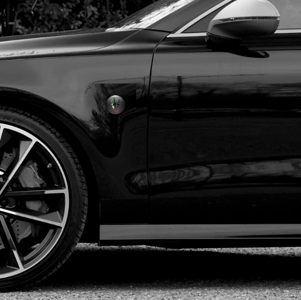 ALFA Silicone Stickers for Wheel Center Caps