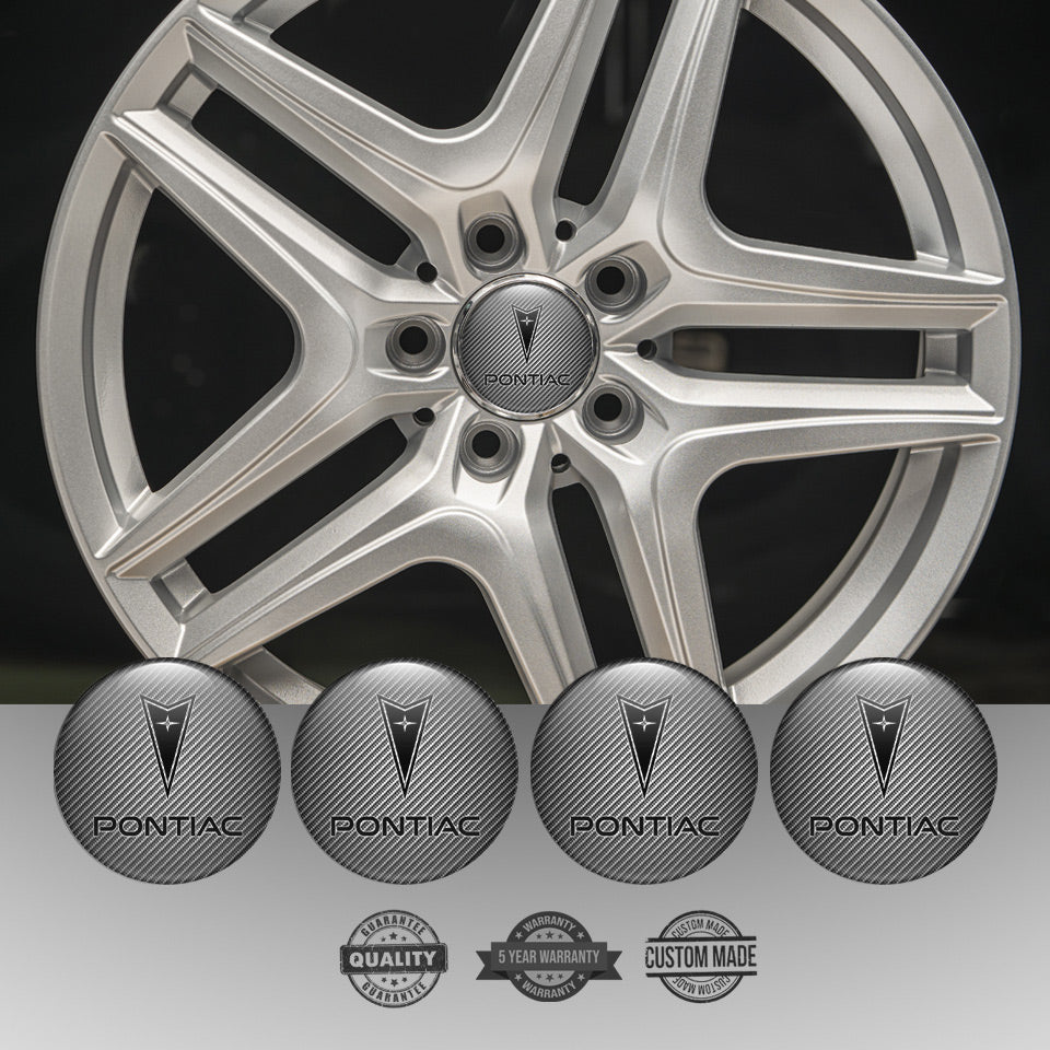 PONTIAC Emblems for Wheel Center Caps - Doboxo