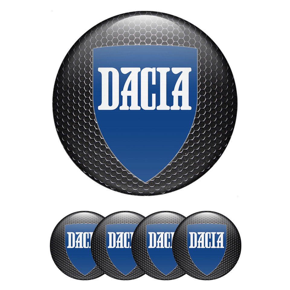 DACIA Domed Emblems for Center Caps
