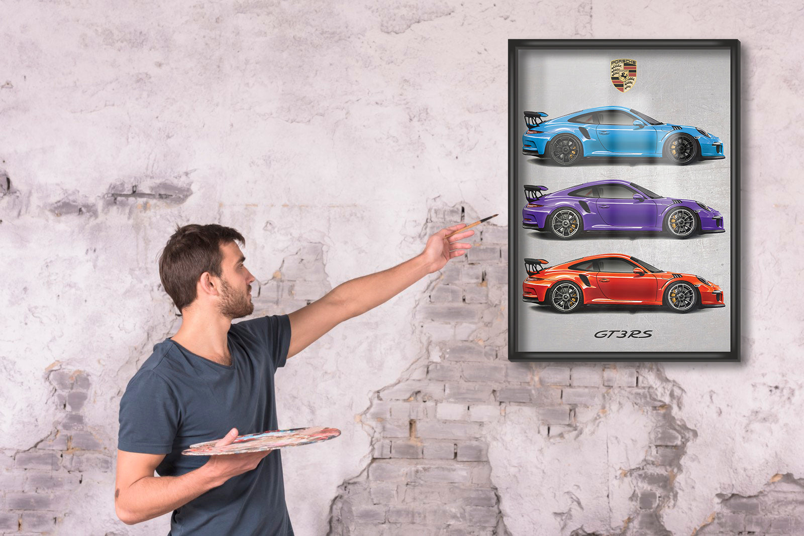 Постер Porsche GT3 RS