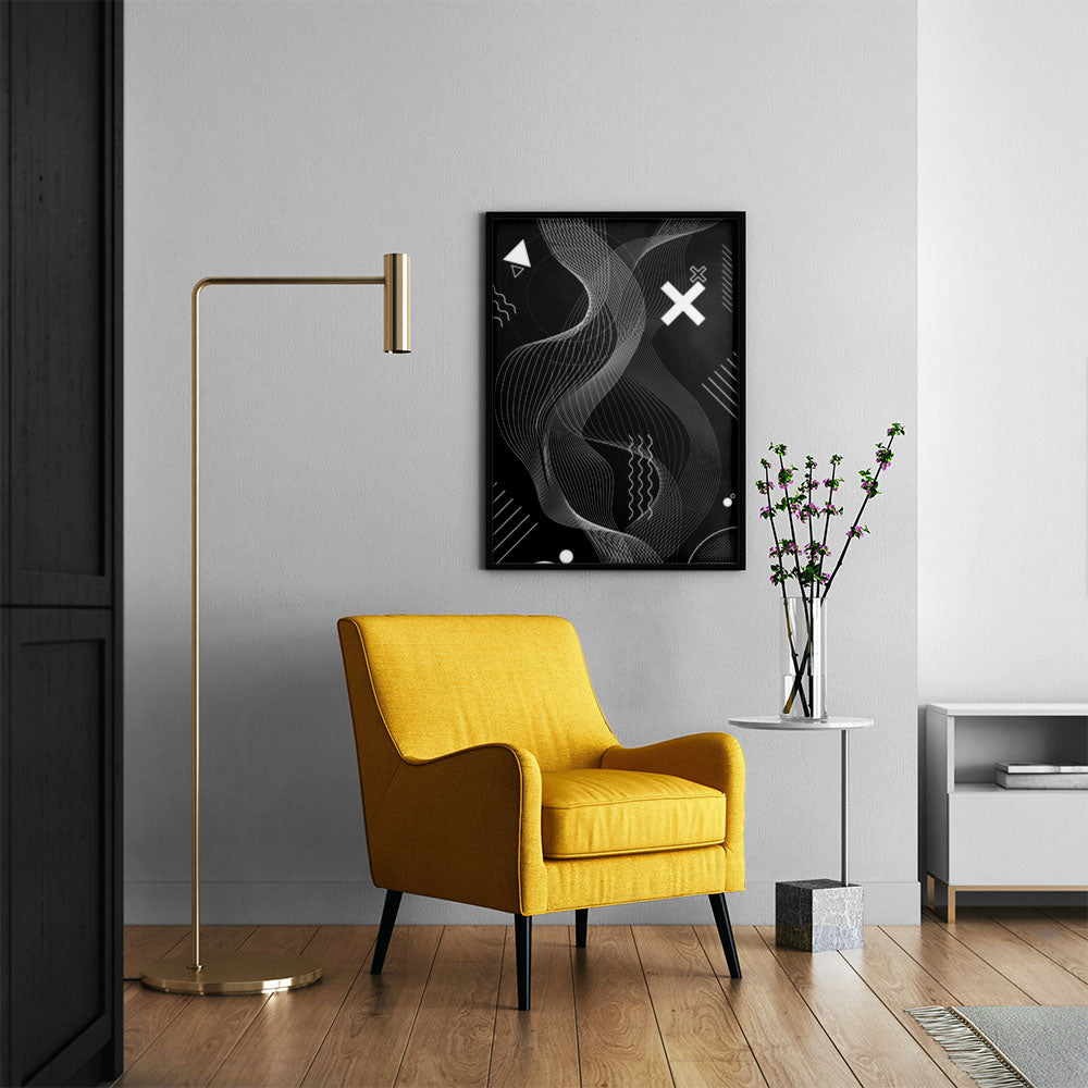 Abstract Labyrinth Poster