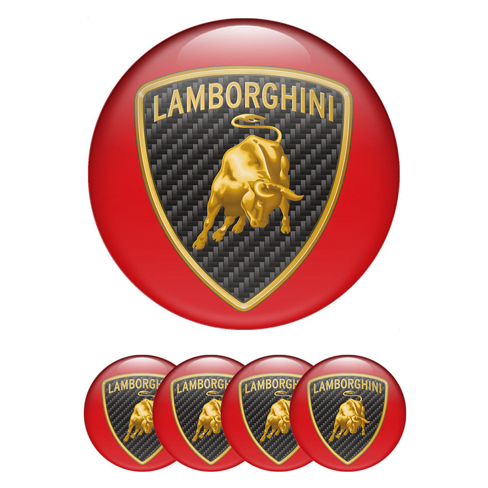 LAMBORGHINI Emblems for Wheel Center Caps