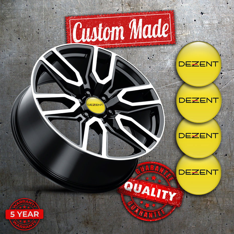 DEZENT Silicone Stickers for Wheel Center Caps