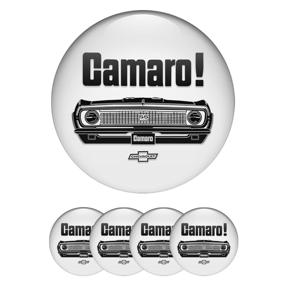 CHEVROLET Silicone Stickers for Wheel Center Caps