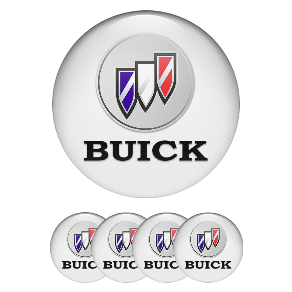BUICK Silicone Stickers for Wheel Center Caps