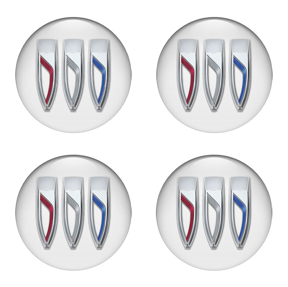 BUICK Silicone Stickers for Wheel Center Caps