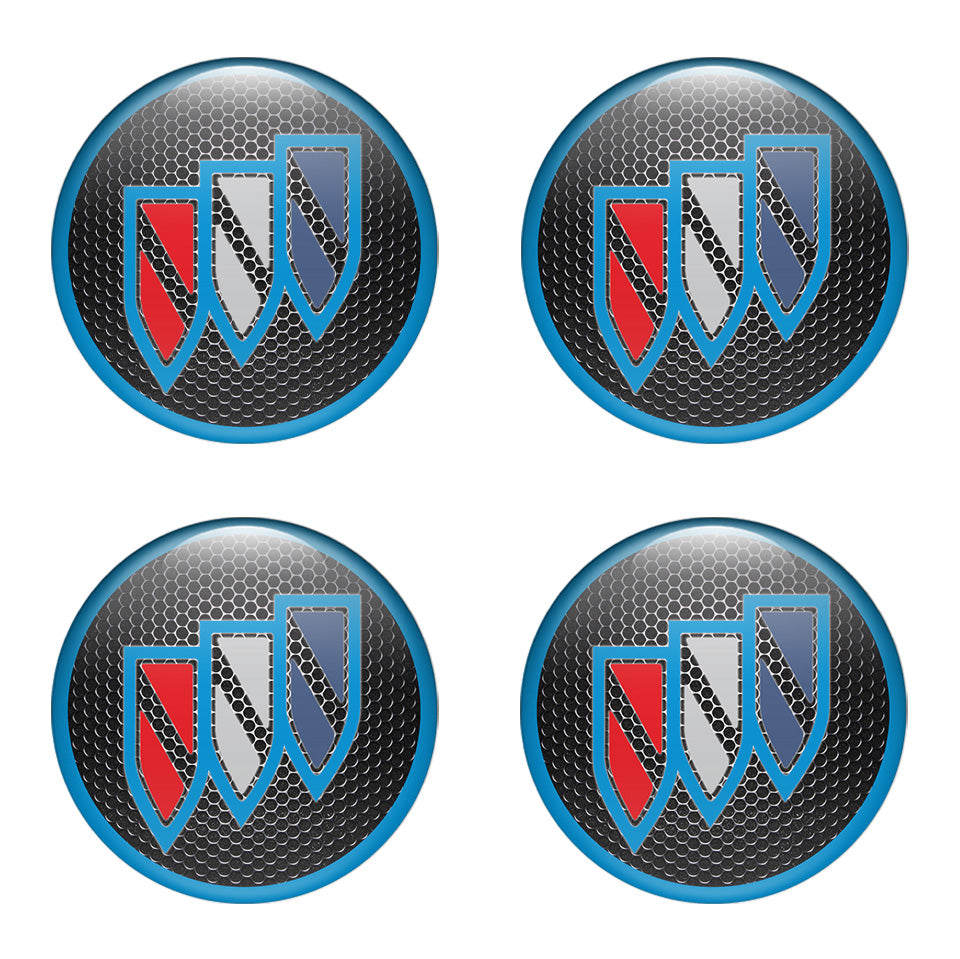 BUICK Silicone Stickers for Wheel Center Caps