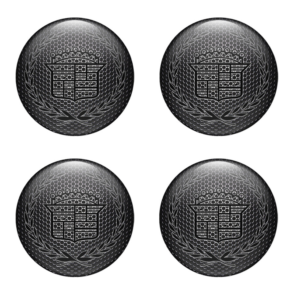 CADILAC Domed Emblems for Center Caps
