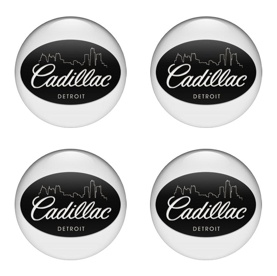 CADILAC Domed Emblems for Center Caps