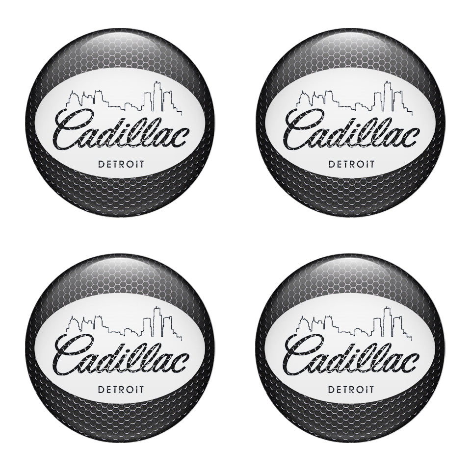 CADILAC Domed Emblems for Center Caps