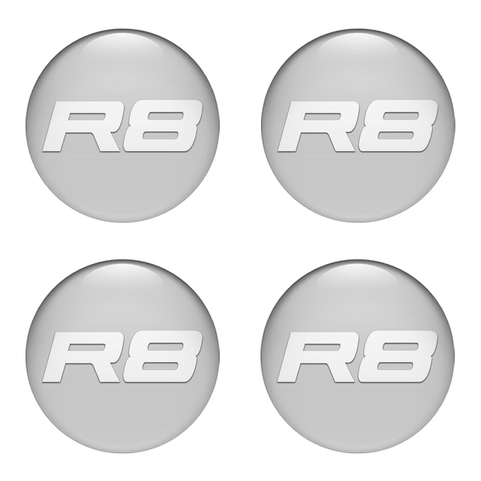 AUDI Domed Emblems for Center Caps