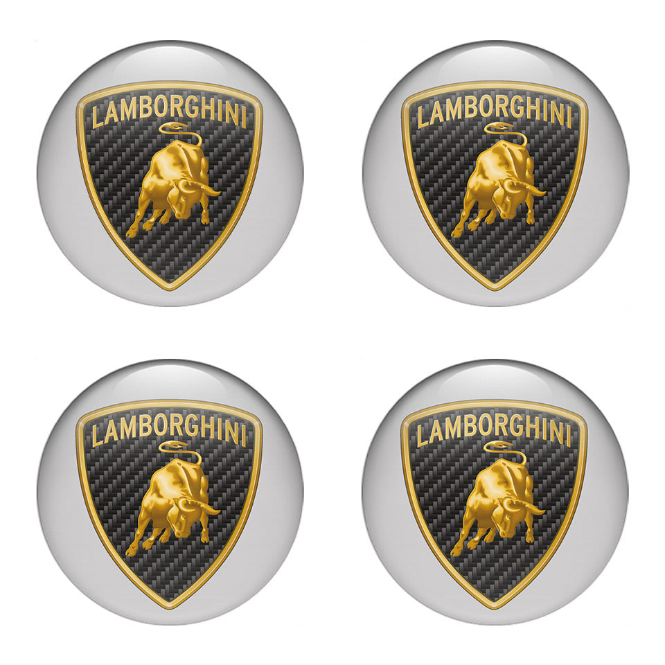 LAMBORGHINI Domed Emblems for Center Caps