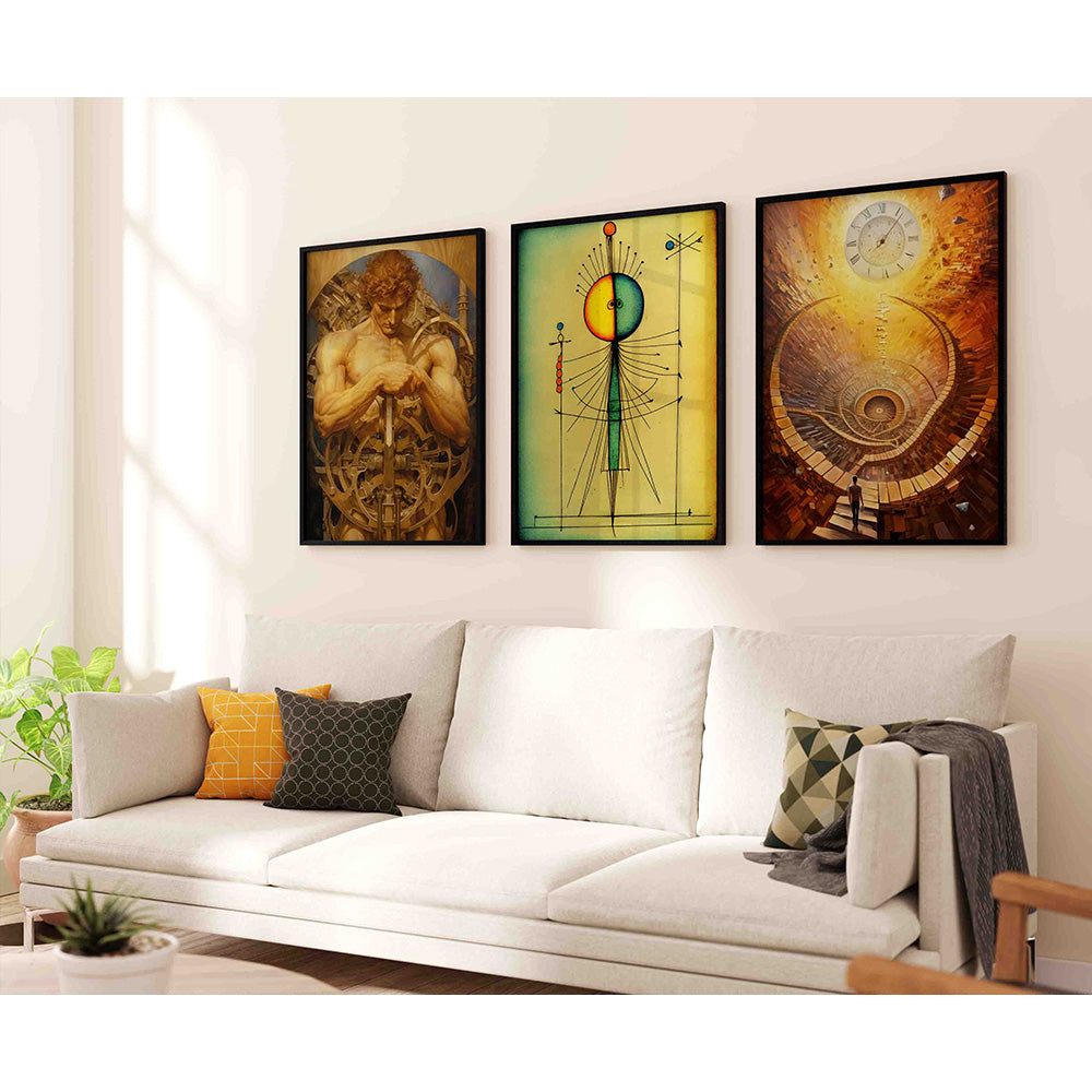 Artistic Alchemy Collection of 3 posters