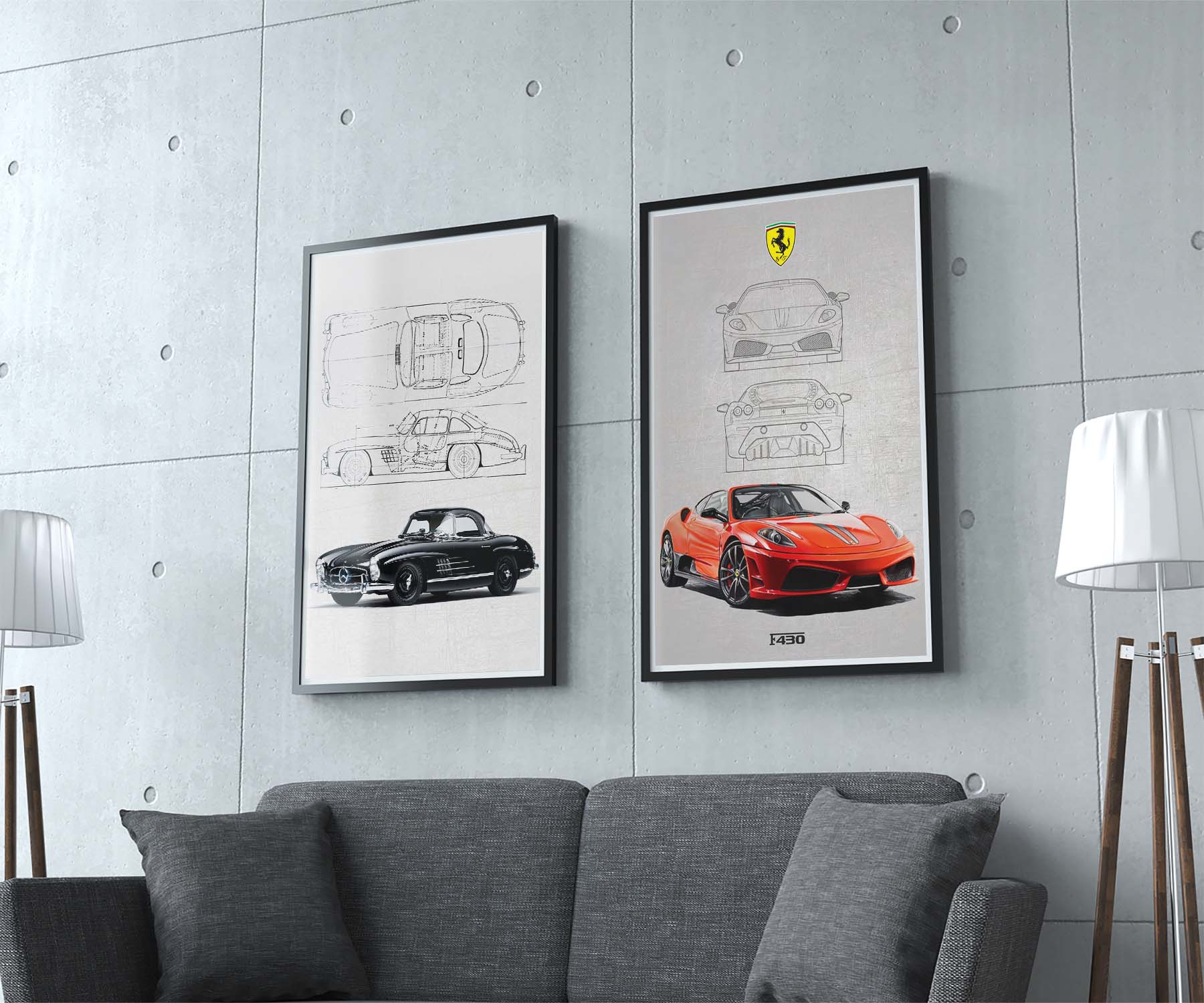 Mercedes-Benz 300 SL poster