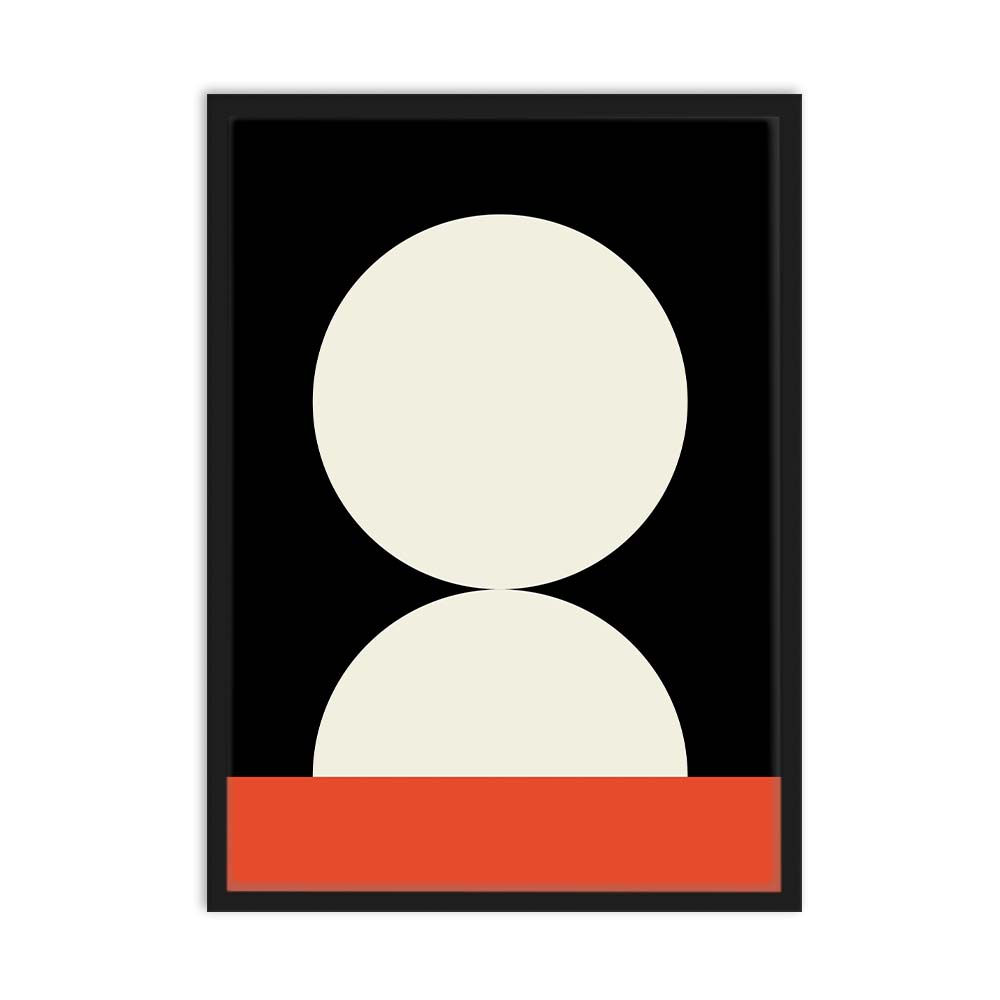 Minimalist Abstraction BAUHAUS Poster