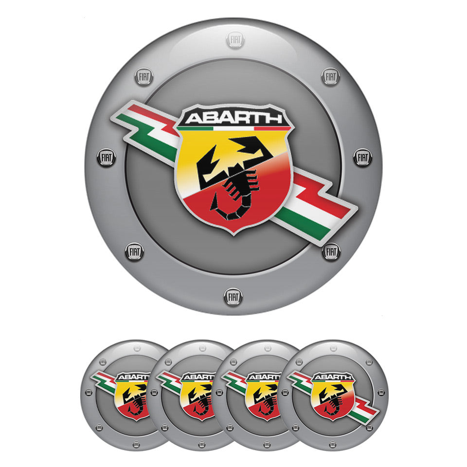ABARTH Domed Emblems for Center Caps102