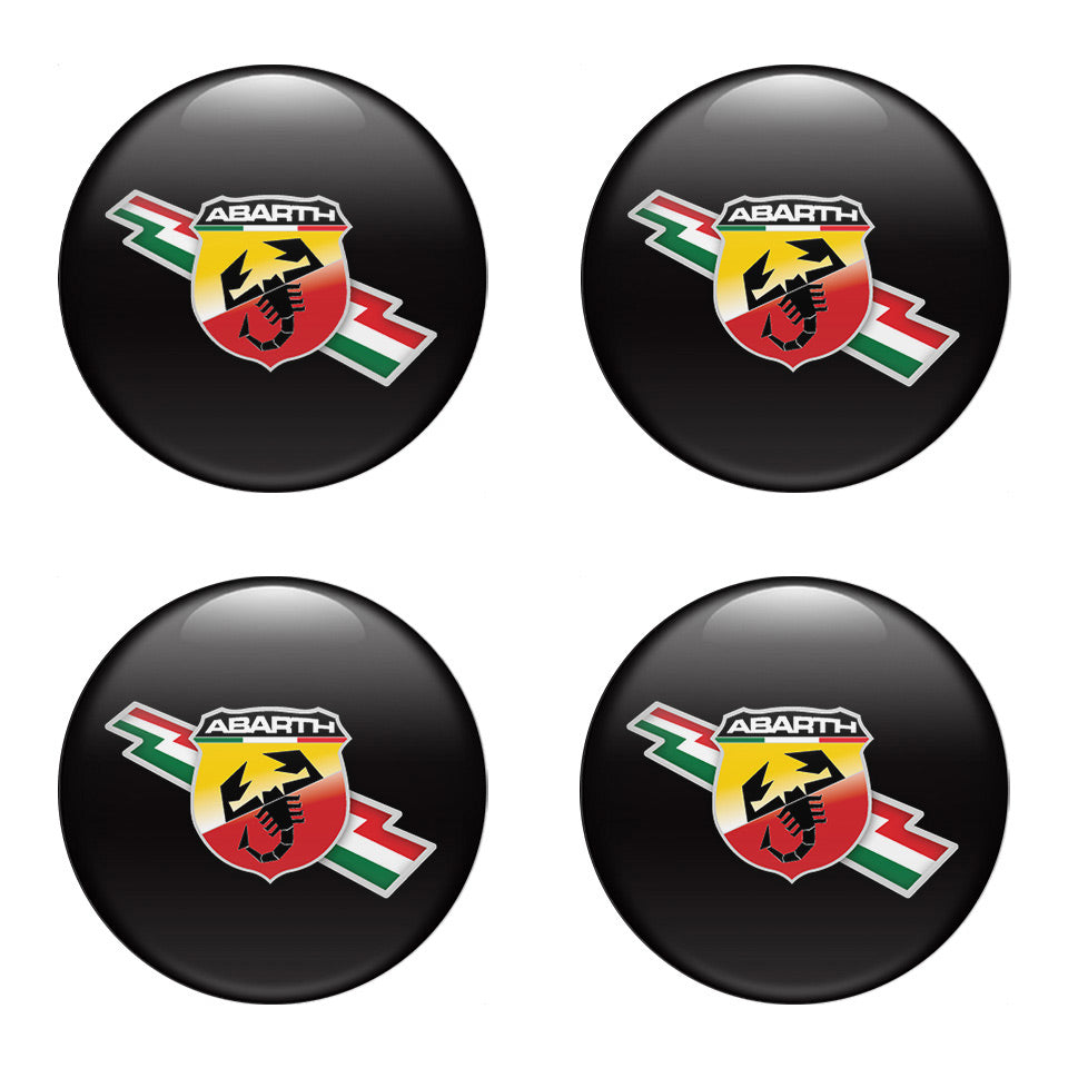 ABARTH Domed Emblems for Center Caps63