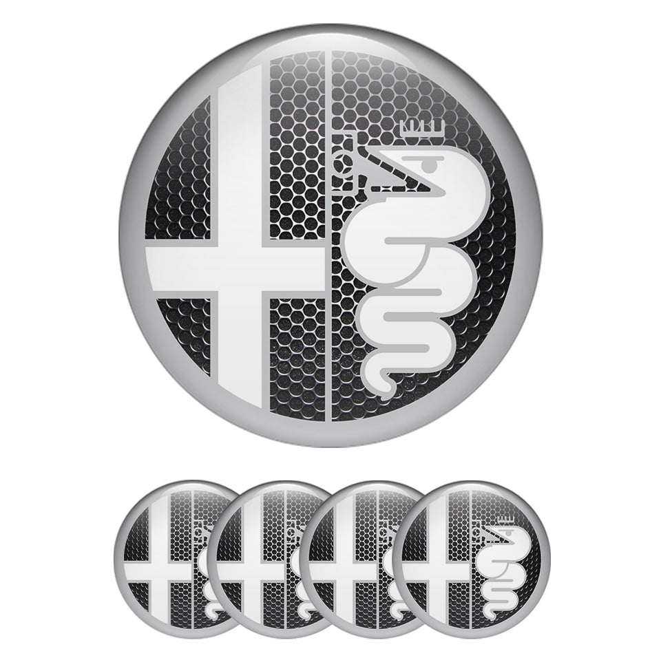 ALFA Domed Emblems for Center Caps74