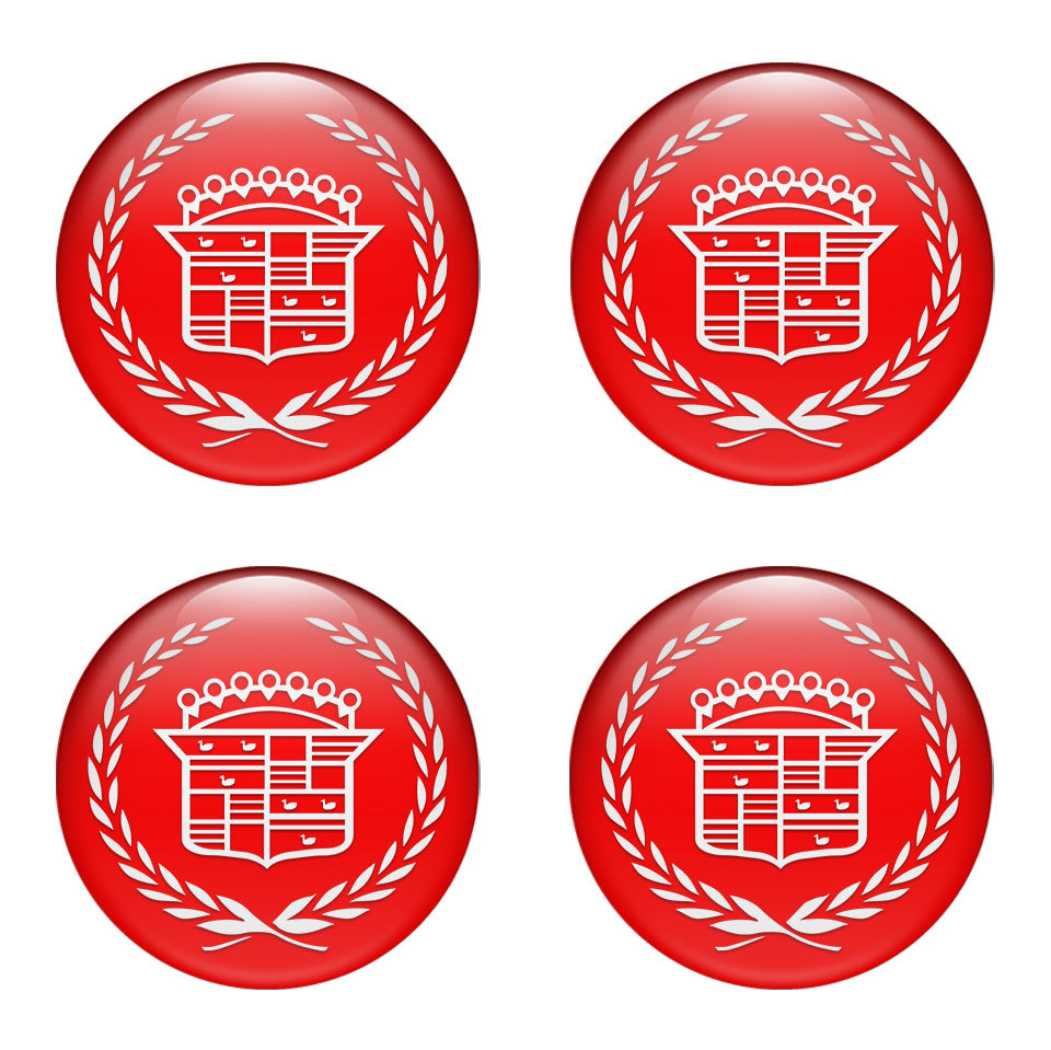 CADILAC Domed Emblems for Center Caps36