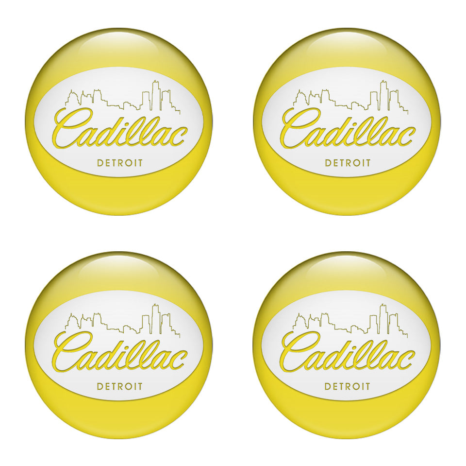 CADILAC Domed Emblems for Center Caps72