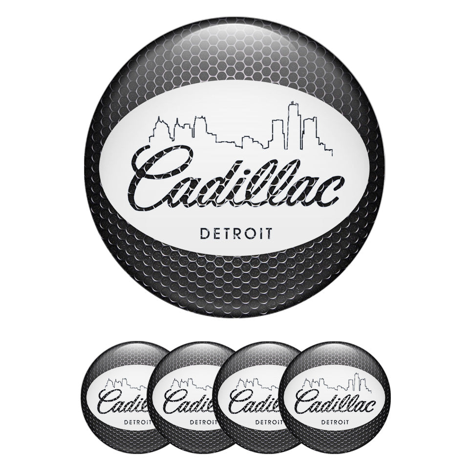 CADILAC Domed Emblems for Center Caps75