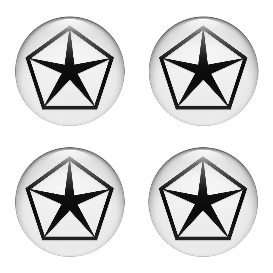 CHRYSLER Domed Emblems for Center Caps9