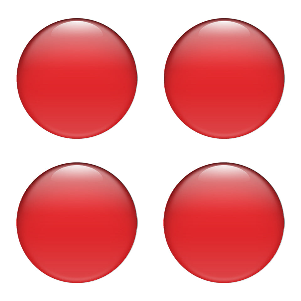 CLEAR COLOR Emblems for Wheel Center Caps8